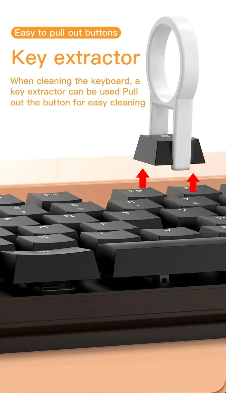 20-in-1 Cleaner Kit Computer Keyboard Brush Earphones Cleaning Pen Screen Cleaning Spray Bottle Cleaning Tools Keycap Puller Set