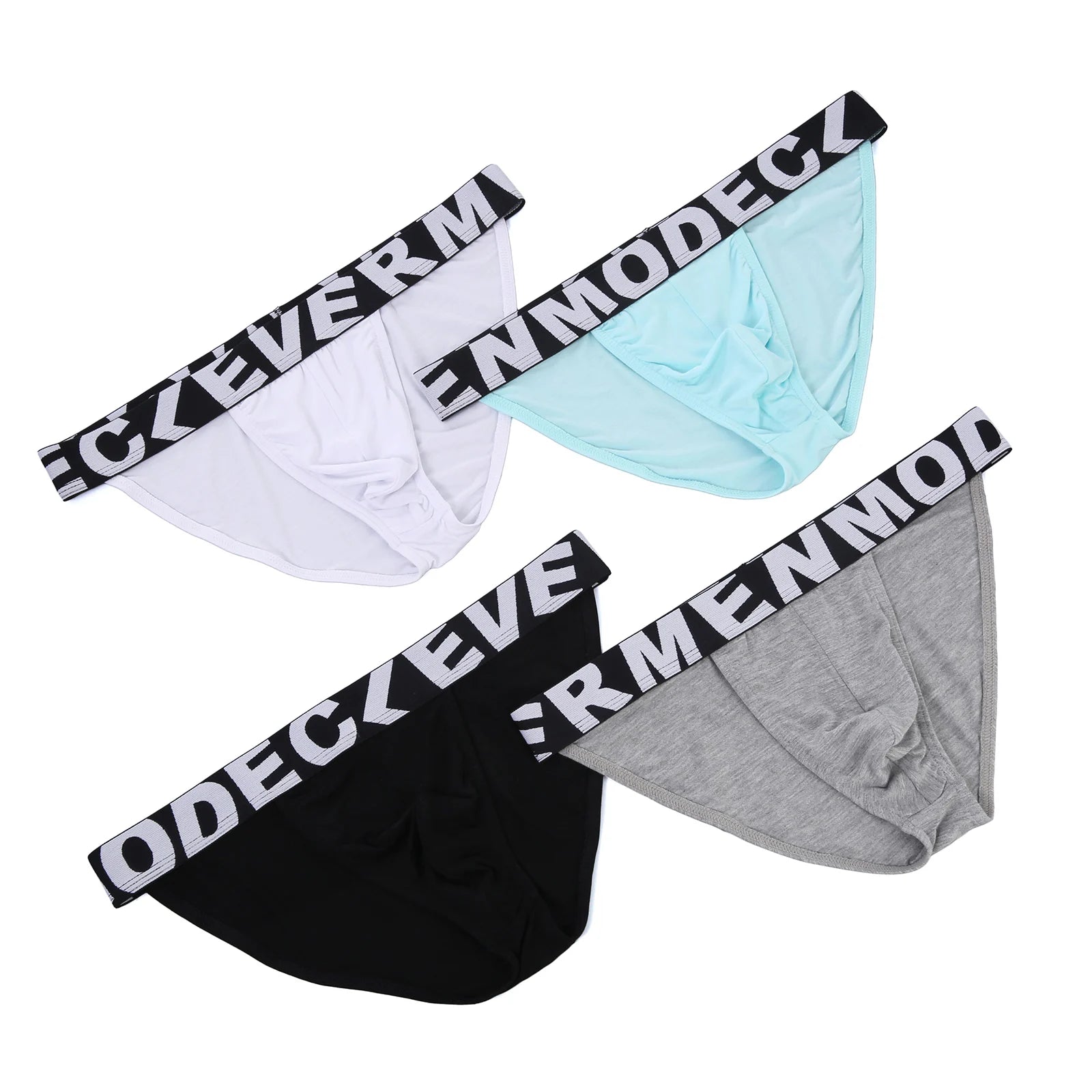 Men's Exercise Underwear Bulge Pouch Briefs Man Athletic  Fitness Gym Wear Bodybuilding Workout High-Cut Underpants