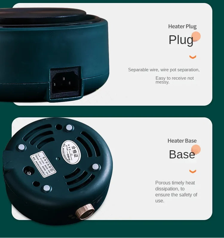 Electric Hot Pot Cooker Baby Porridge Multicooker Stew Heating Eggs Soup Pan Noodles Steamer Rice Cookers Cooking Pot EU Plug