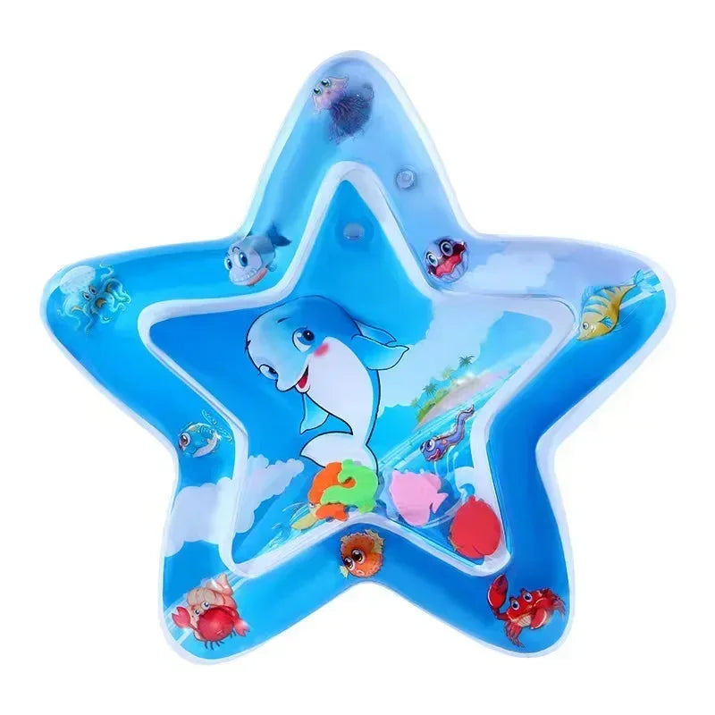 Baby Water Play Mat Inflatable Cushion PVC Infant Tummy Time Toddler Water Pad for Kids Early Education Developing Activity Toys