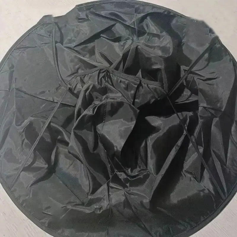 Hair Cut Umbrella Capes Haircut Cloak Cloth Hair Dye Three-Dimensional Breathable Household Haircut Cloak Foldable Haircut Tool