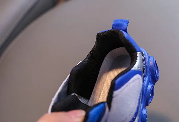 Autumn New Fashion Child Sneakers Versatile Car Cartoon Boy Shoes Comfort Thick Soled Luminous Casual Shoe Brand Sneakers Boy