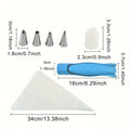 Cake Decorating Tool Set Cake Decorating Pen Baking Tool Kit Pastry Icing Piping Bag Cookie Cream Squeeze Gun Baking Supplies