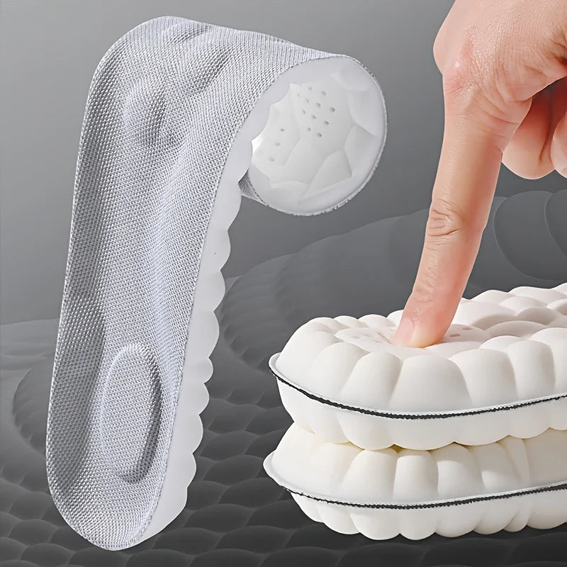 Elastic Sport Insoles – Breathable Arch Support Cushion Pads