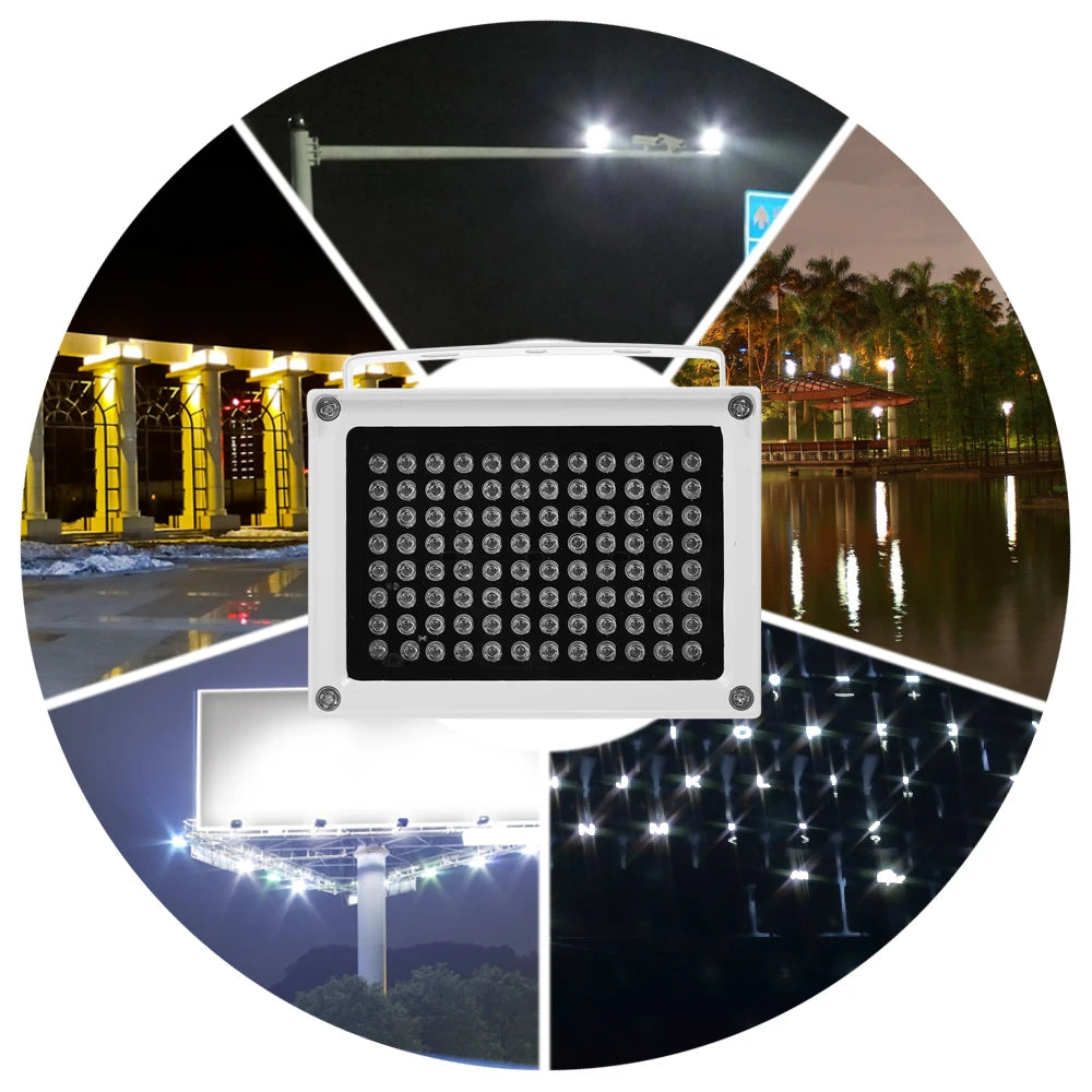 Photography Lamp 96 LEDS IR Illuminator Array Infrared Lamps Night Vision Outdoor Waterproof For CCTV Security Camera