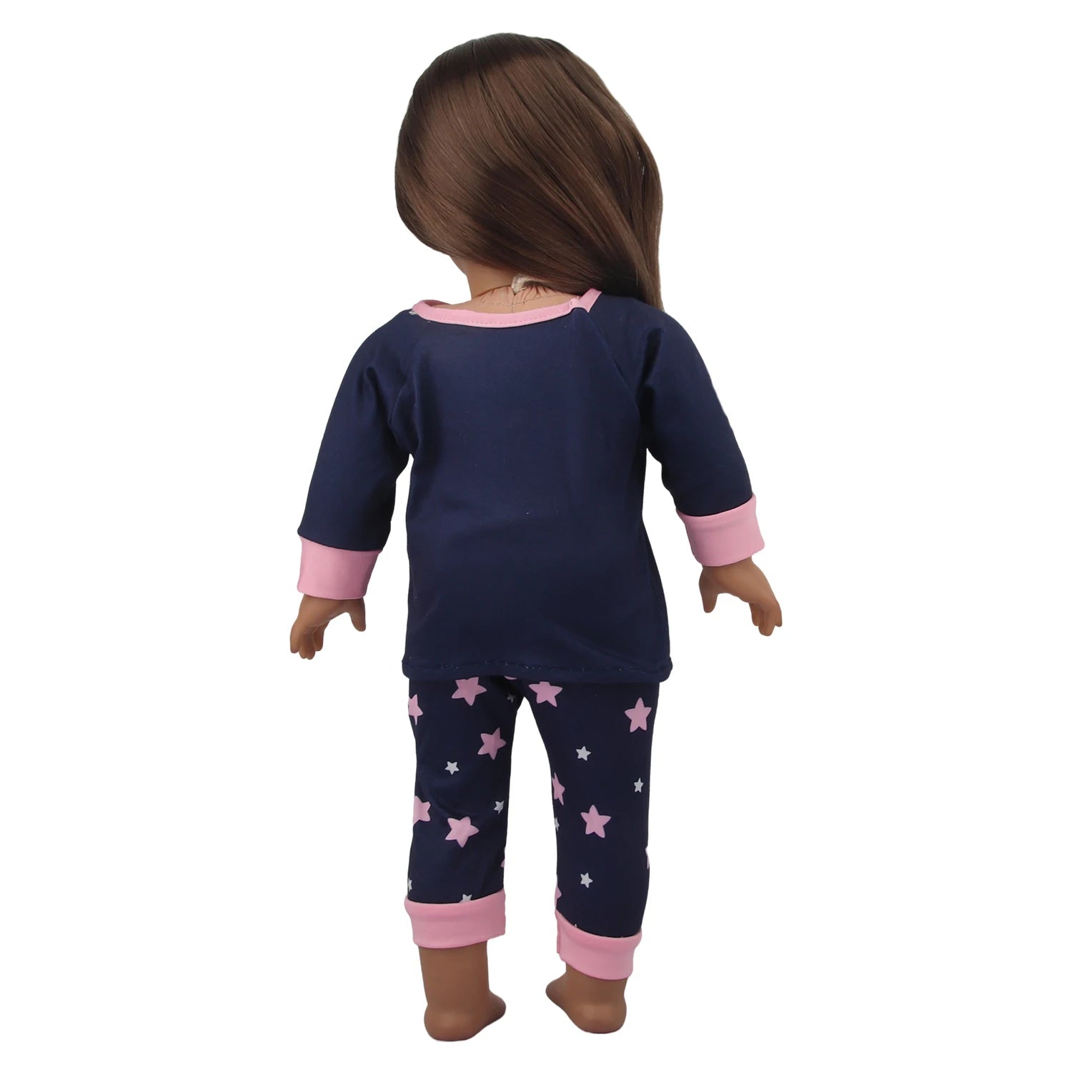 Doll Clothes Pajamas  For 43cm Baby New Born&American 18 Inch Girl Doll Unicorn Shark Cartoon Clothes Suit For Generation Doll