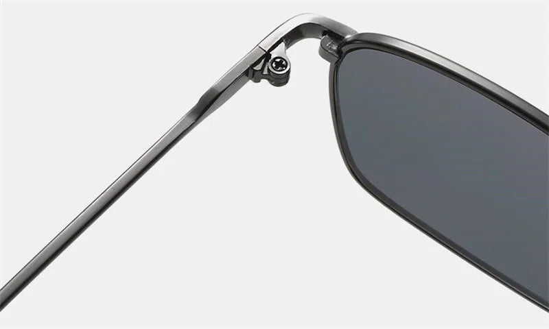 NEW Sun Glasses Unisex Double Beam Anti-UV Spectacles Personality Eyeglasses Simplity Ornamental Alloy Frame Sunglasses