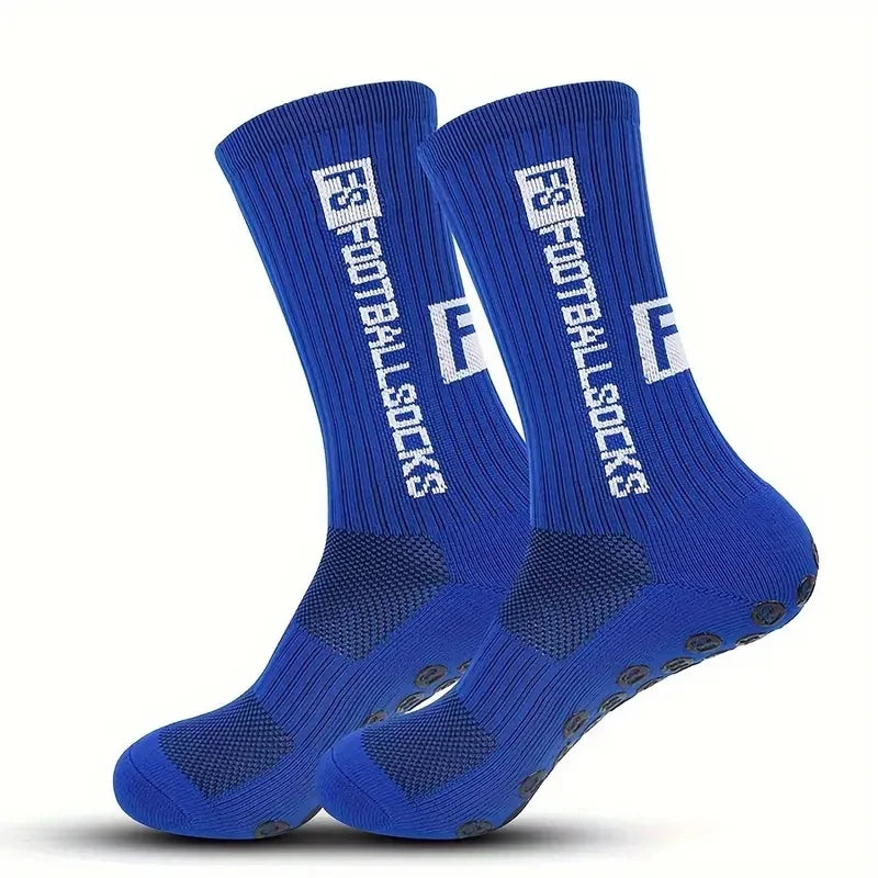 Comfortable Breathable Non-slip Football Socks Men Women Sports Socks Running Football Tennis Basketball Cycling Grip Socks