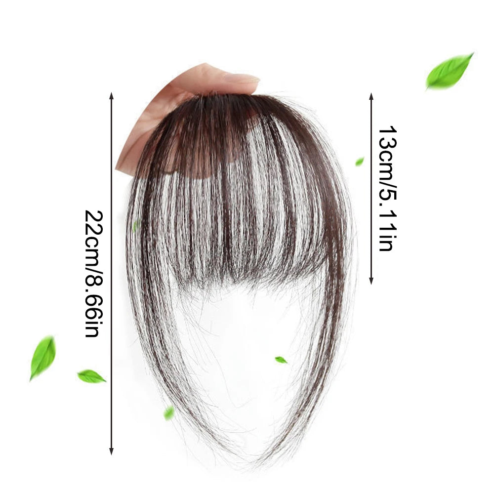 Air Bangs Wig Summer Light And Thin Fake Bangs Natural Forehead Invisible And Traceless Bangs Wig Piece