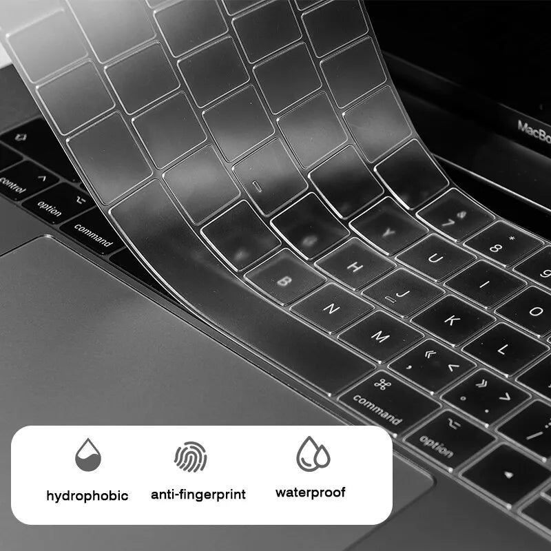 Keyboard Cover For Macbook Air 13 M2 Pro 13 M1 Pro 14 16 Max Silicone Protector Skin Case A2337 A2338 A2442 A2779 A2681 A2485