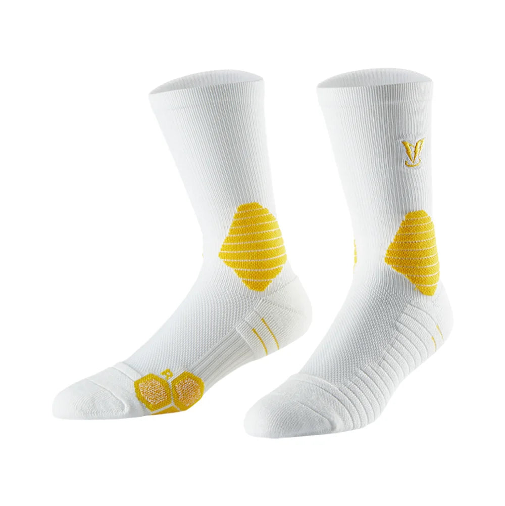 Ankle Support Socks for Sports Running Breathable Compression Socks for Men Women Athletic Non Slip Workout Socks for Basketball