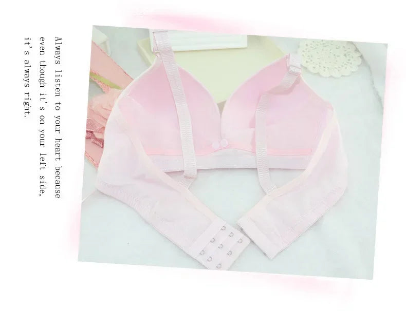 Cotton Maternity Nursing Bras Set Pregnant Breastfeeding Pregnancy Women Underwear Breast Feeding Bra soutien gorge allaitement