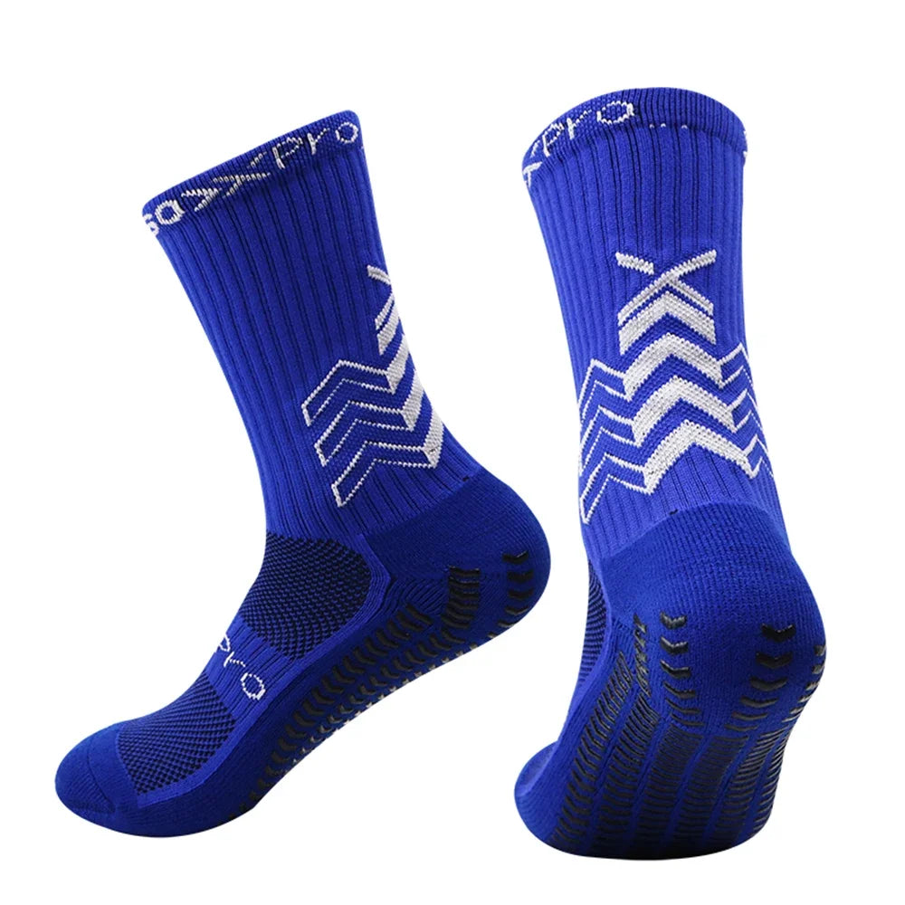 1 Pair Non Slip Sports for Men Women Breathable Unisex Athletic Soccer Socks for Football Basketball Baseball Running