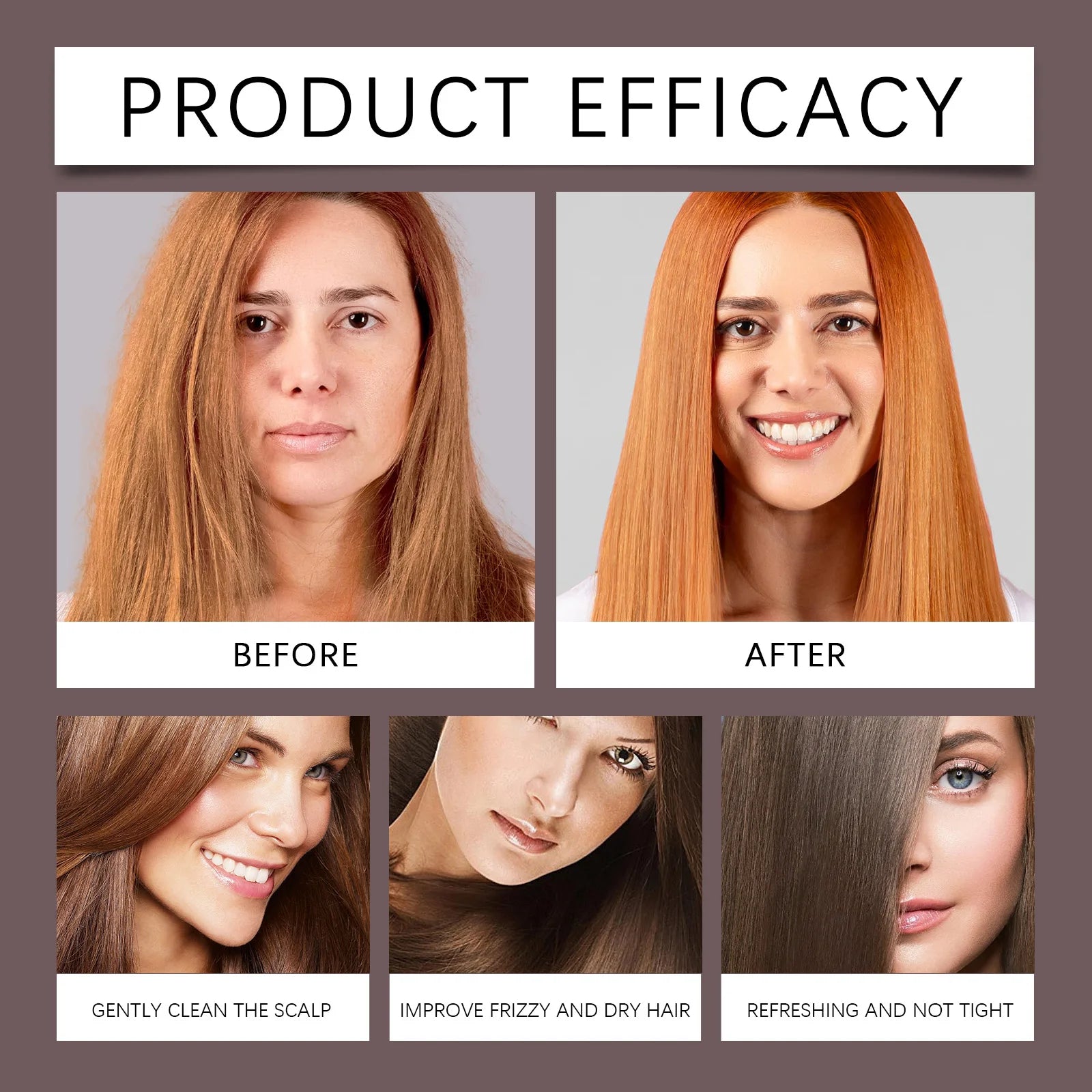 3-in-1 Red Onion Shampoo Black Seed Oil Hair Care Shampoo Hair Care Gentle Cleansing Nourish Scalp Refreshing Shampoo