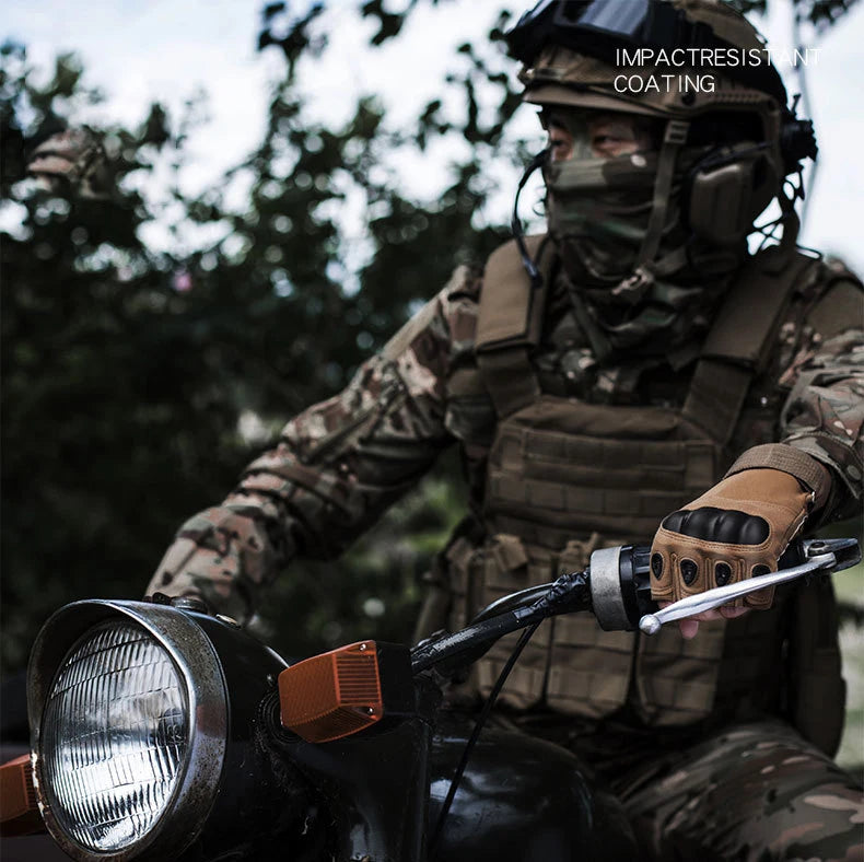 Tactical Gloves Cycling Men Women Half Finger Hard Shell Gloves Spring Summer Training Combat Protection Motorcycle Gloves Climb