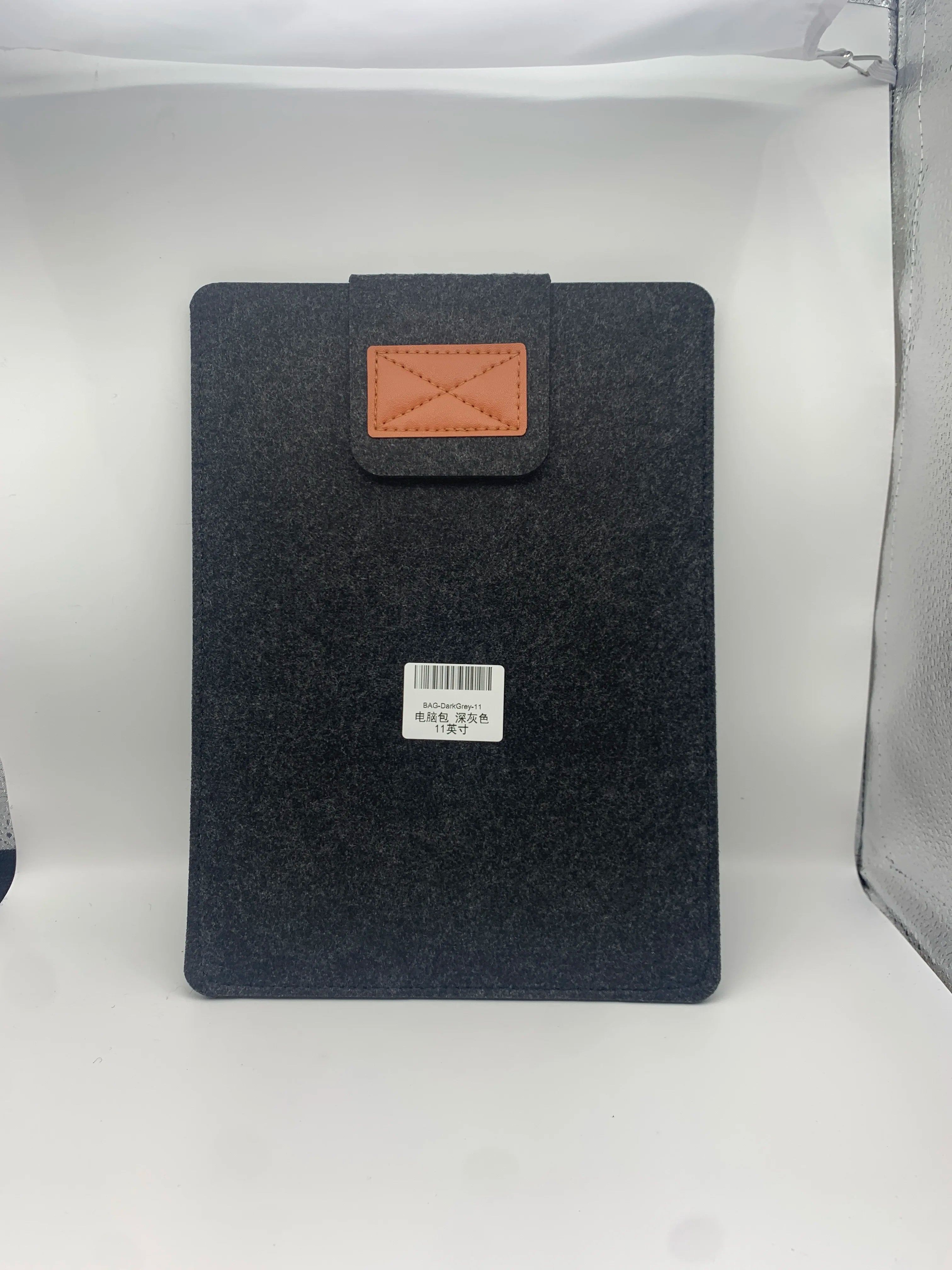 Felt Sleeve Slim Tablet Case Cover Bag for MacBooks Air Pro 11 13 15 Inch Solid Color Tablet Storage Bag