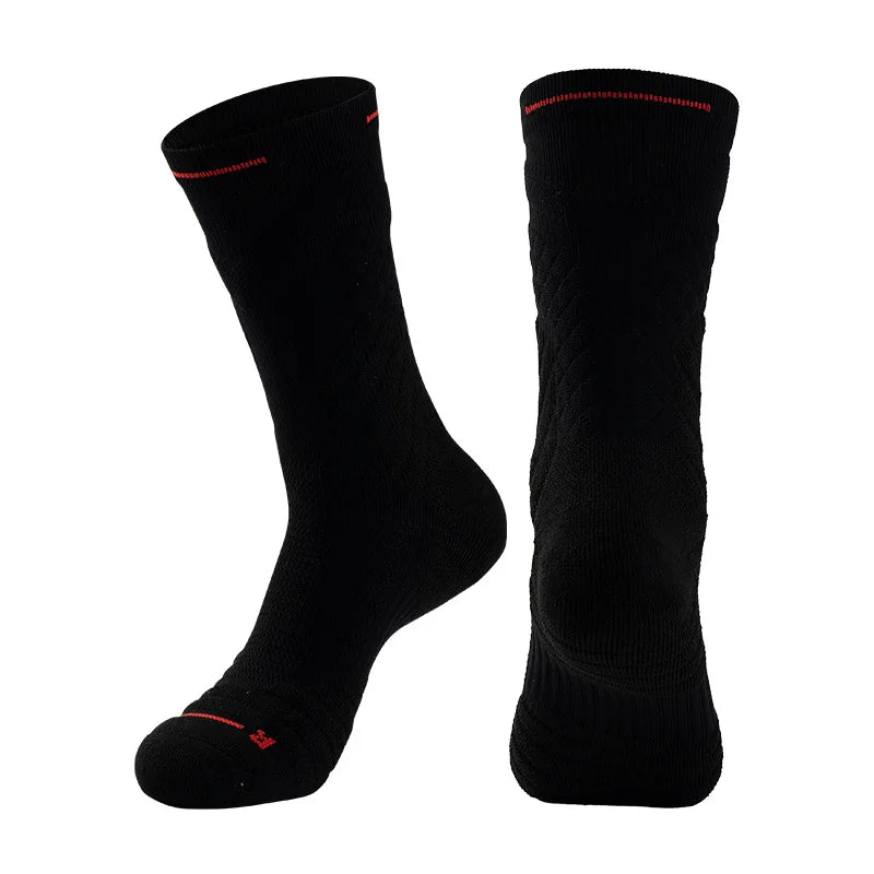Men Sports Sock Women Breathable Compression Crossborder Supply Running Riding Cycling Knee Basketball Biking Hockey Soccer W101