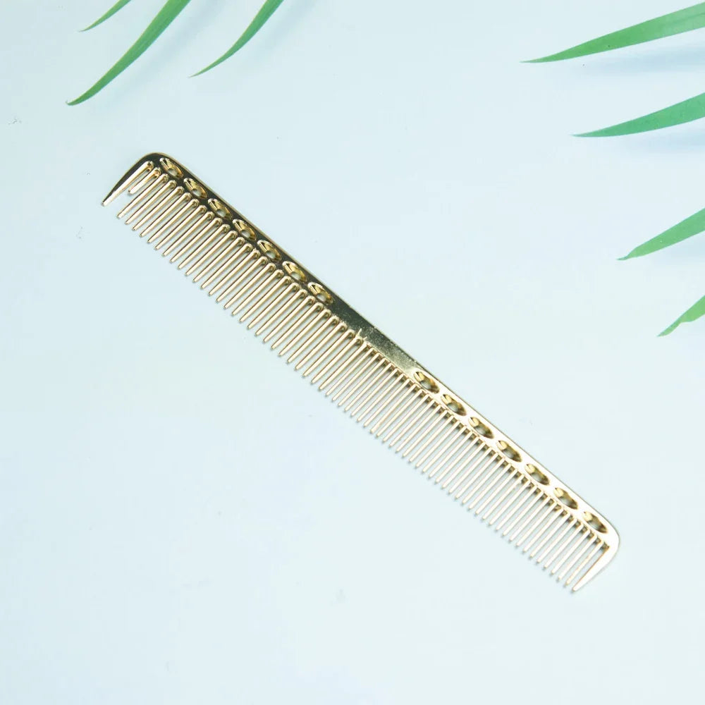 Space Aluminuml Hair Comb Pro Hairdressing Combs Расческа Для Волос Hair Cutting Dying Hair Brush Barber Tools Salon Accessaries