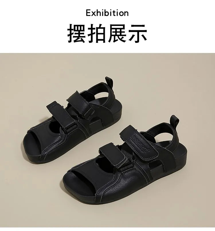 Summer Wedge Sandals for Women 2026 New Fashion Non Slip Beach Shoes Woman Lightweight Casual Platform Plus Size Sandals Women