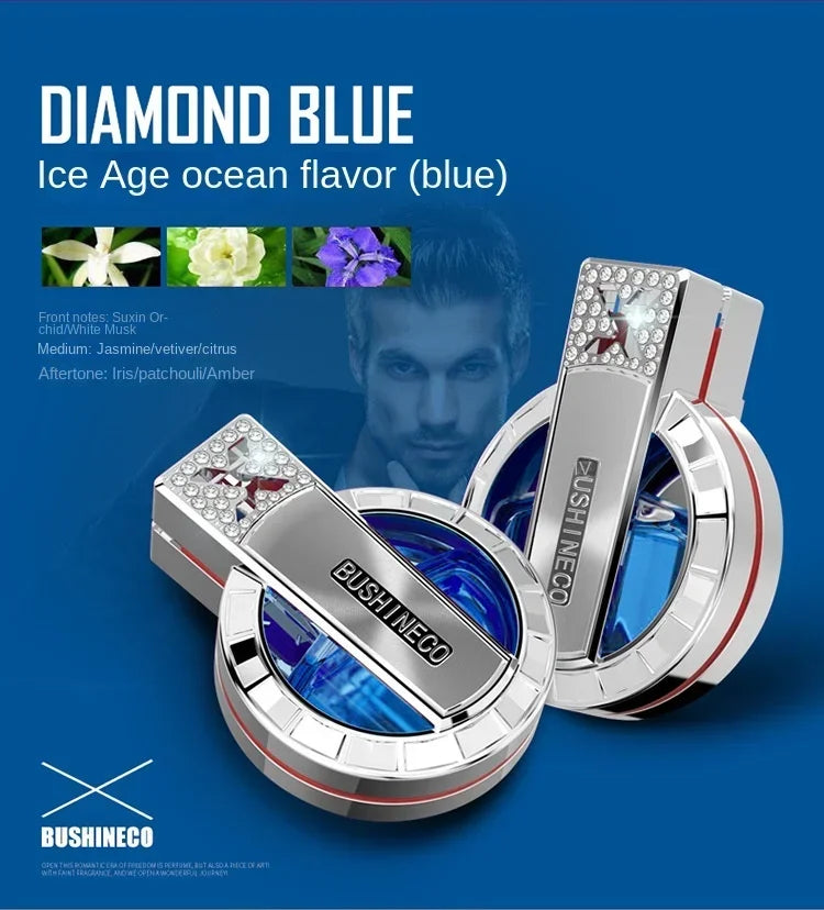 Car Perfume Air Freshener Auto Vent Aromatherapy High-End and Elegant Car Perfume Good Gifts for Women Long Lasting Perfume