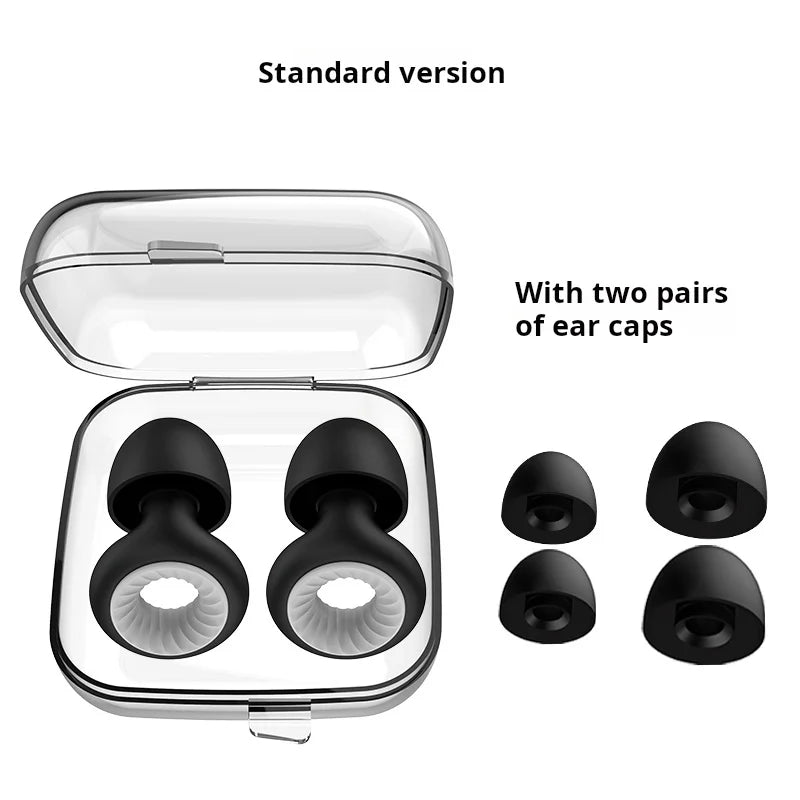 Earbuds for Noise Cancellation, Reusable Silicone Ear Tips, Noise Cancelling, Water Resistant and Comfortable 2 pairs of Waterpr