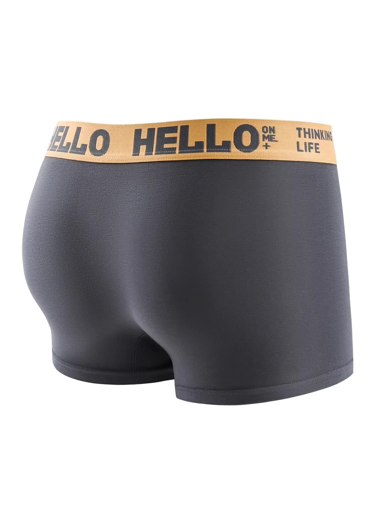 Men's Underwear Mid-Waist Breathable And Comfortable Teenage Men's Underpanties Fashionable Simple Solid Color Men Boxers