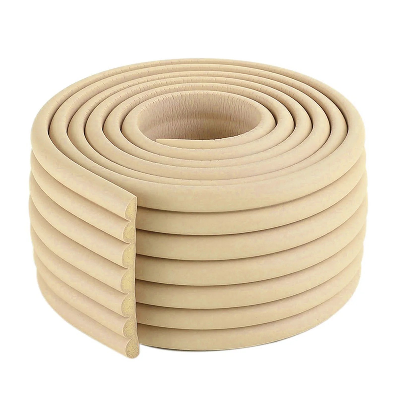 2M Table Edge Guard Furniture Corner Protector Self Adhesive U-Shape Anticollision Strip Child Safety Protection Soft Edge