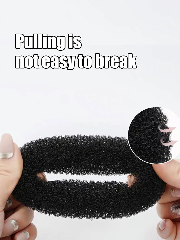 3PCS Maruki Head Hair Curler, Korean Style Versatile Hair Accessories, Fluffy Curled Lady Easy Big Ring Hair Styling Tools