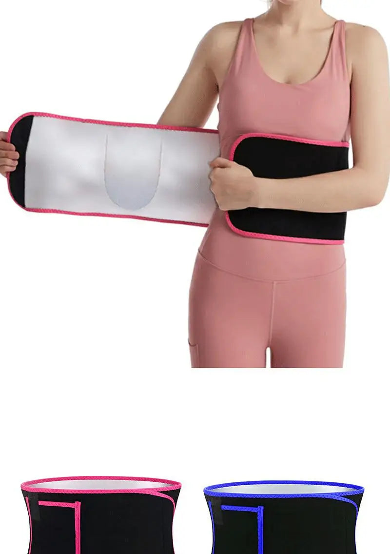 Waist Trainer Belt for women Fat burning Sauna Sweat Belt for Weight Loss Waist Trimmer Slimming Belt