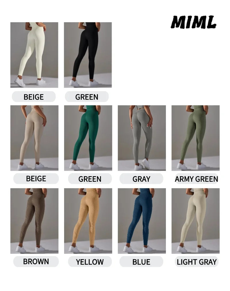 Gym Leggings Women Yoga Clothes Pants Women's Sportswear Yoga Woman Clothing Workout High Waist Tights Training Fitness Pants