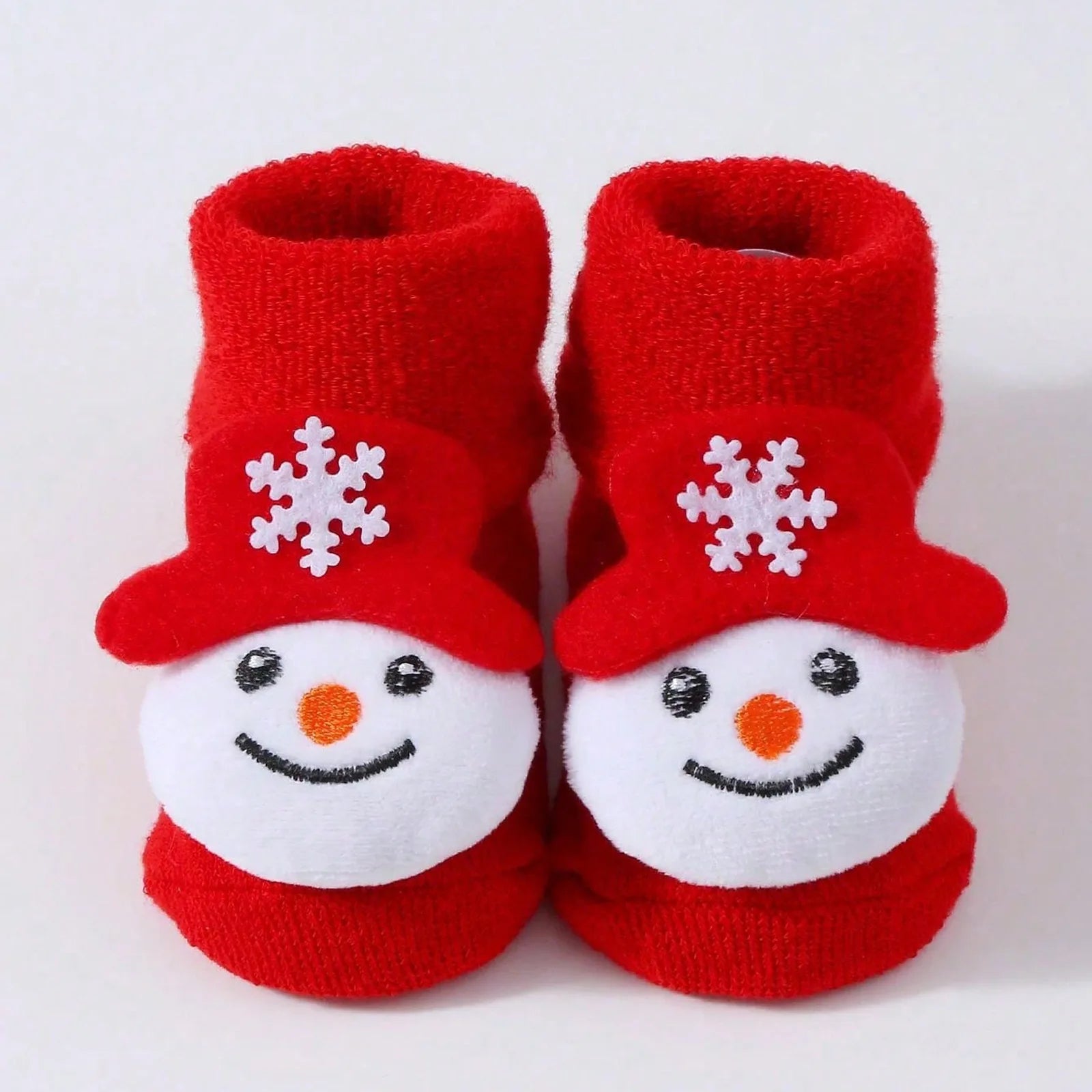 Kids Children's Socks for Girls Boys Non-slip Print Cotton Toddler Baby Christmas Socks for Newborns Infant Short Socks Clothing
