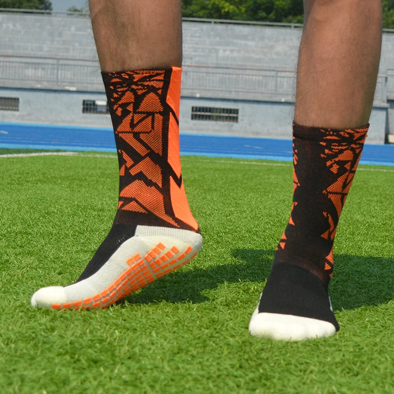 Sports Socks Anti-Slip Football Soccer Socks Thickened Breathable Football Socks Men Women Outdoor Running Cycling calcetines