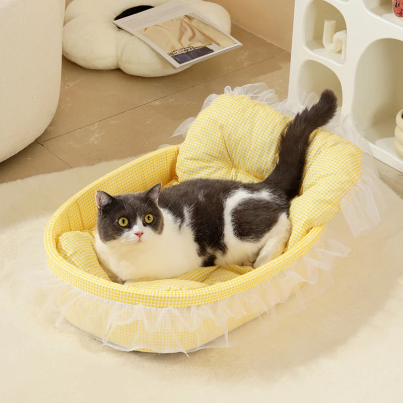 Cat's Nest Four Seasons Universal Non Stick Hairy Mat For Spring, Summer, Autumn, Winter, Small Dog House Small Nest Cat's Nest