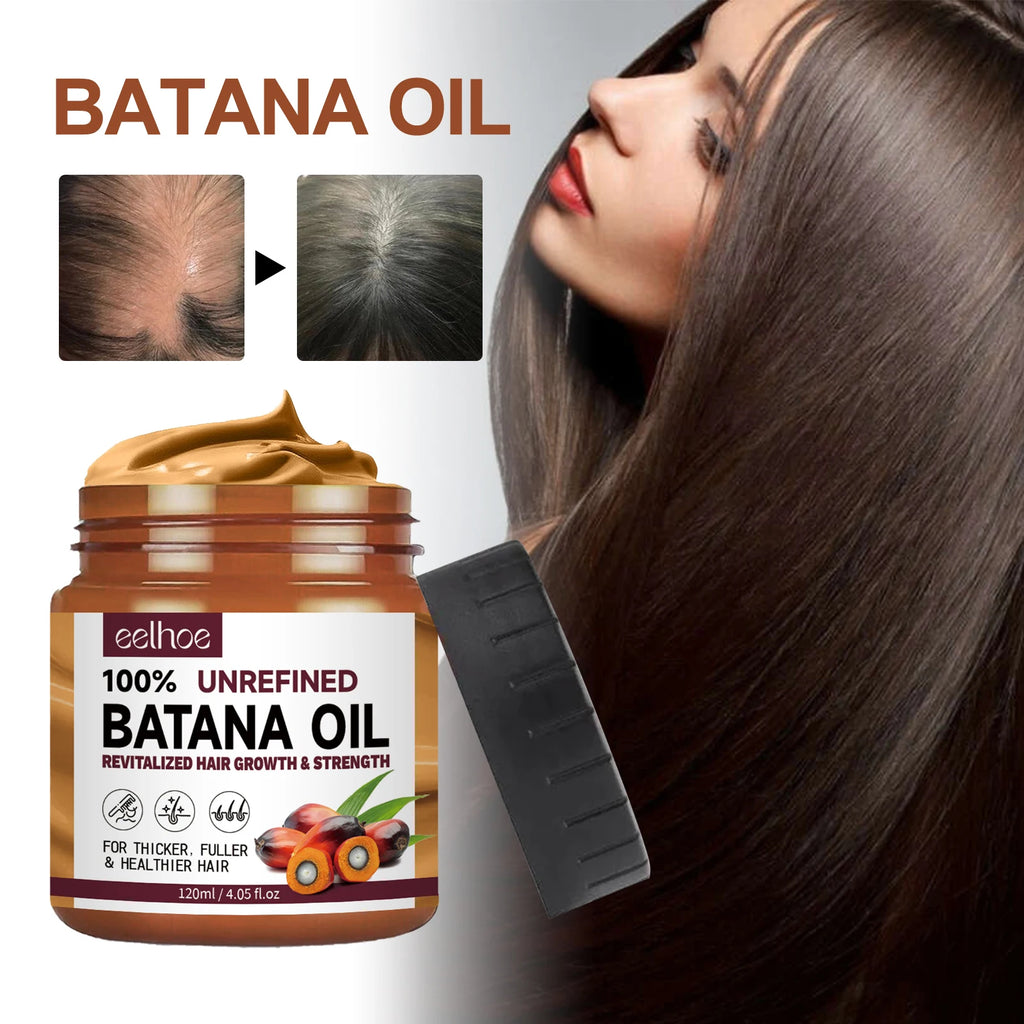 100% Pure Organic Hair Mask Batana Oil Hair Growth Oil Natural Treatment Nourish Reduce Hair Loss Anti-Breakage Hair Products