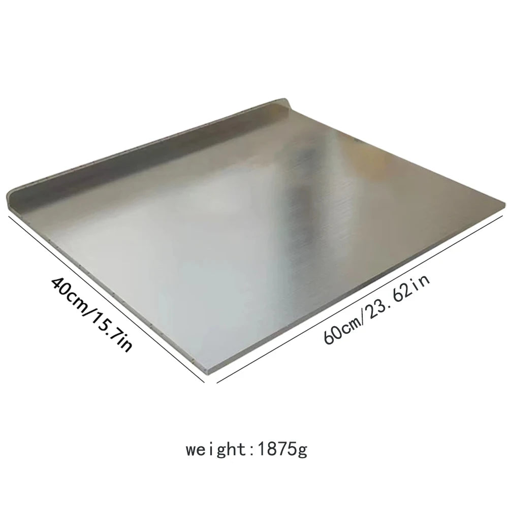 Stainless Steel Chopping Board L-Shaped Large Size Double Panel Multifunctional Home Kitchen Fruit Cutting And Kneading Panel