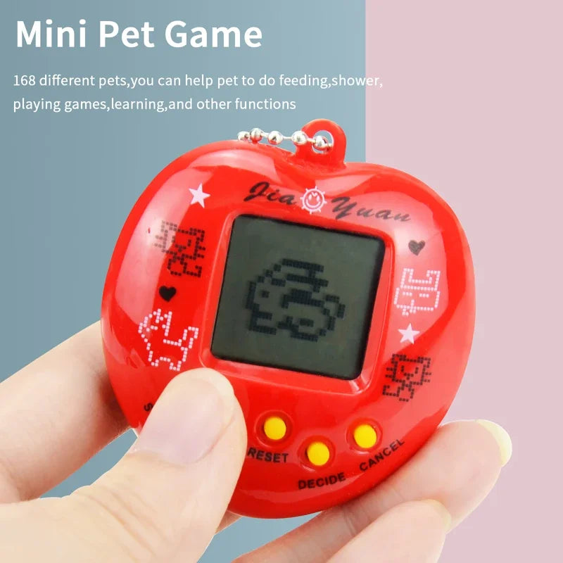 Kids Electronic Pets Game Tamagotchi Handheld Game Console Toy in Russian Original German Spanish Polish Virtual Digital Pet Toy