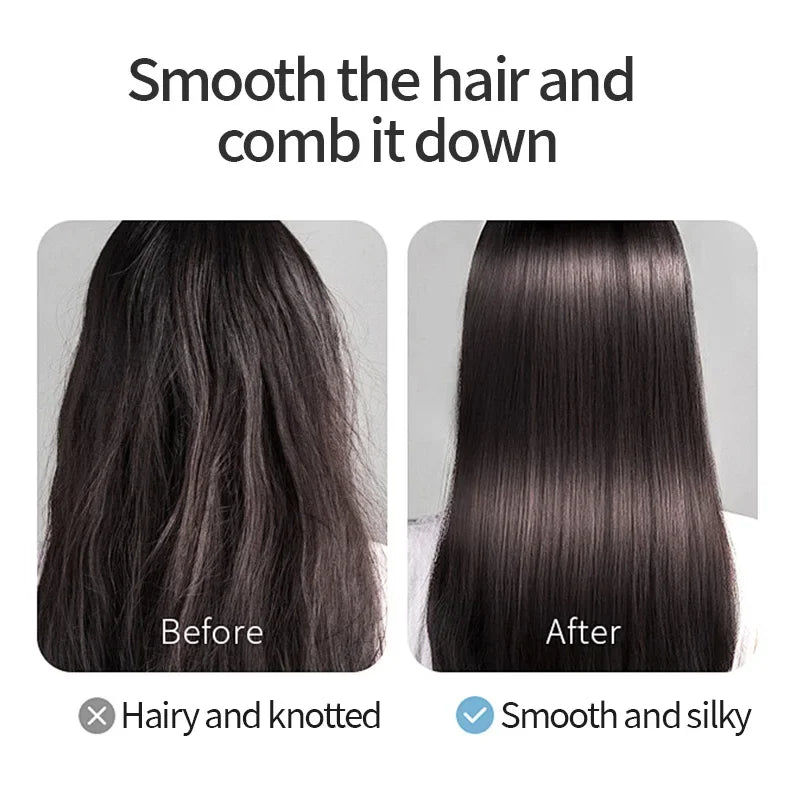 1pcs Magic Detangling Hairbrush Soft Wheat Straw Scalp Massage Comb Anti-static Gentle Grooming Brush Salon Hair Styling Brush