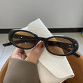Sun Glasses Women Oval Sunglasses Retro Style Glasses Outdoor Leisure Decorative Glasses