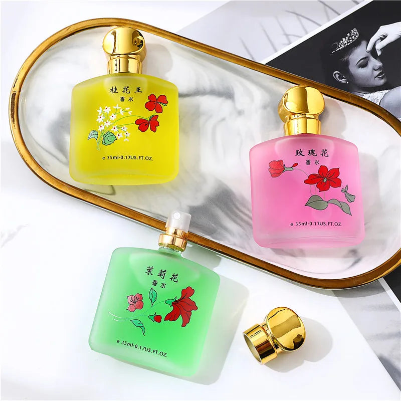 Jasmine Fragrance Perfume Spray Plant Floral Scent Keep Fresh Attract Men Feminine Charm Dating Flirting Women Pheromone Perfume