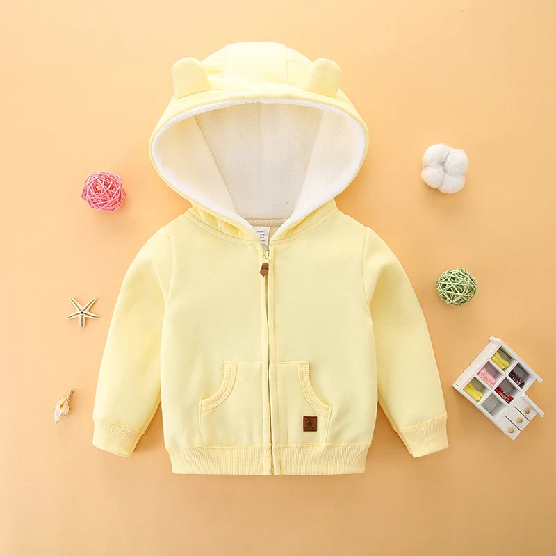 Baby Clothes, Spring & Fall, Male and Female Baby Sweatshirts, Newborn 6-Month-Old Cute Baby Outwears, Spring Outing Clothes