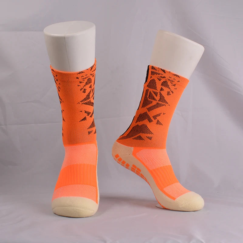 Sports Socks Anti-Slip Football Soccer Socks Thickened Breathable Football Socks Men Women Outdoor Running Cycling calcetines