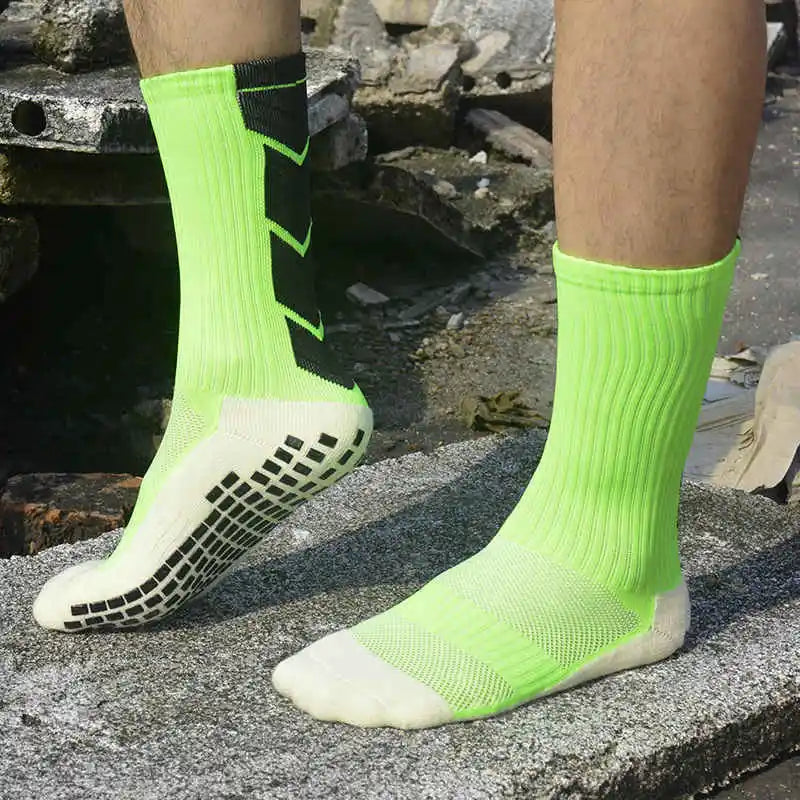 Sports Socks Anti-Slip Football Soccer Socks Thickened Breathable Football Socks Men Women Outdoor Running Cycling calcetines
