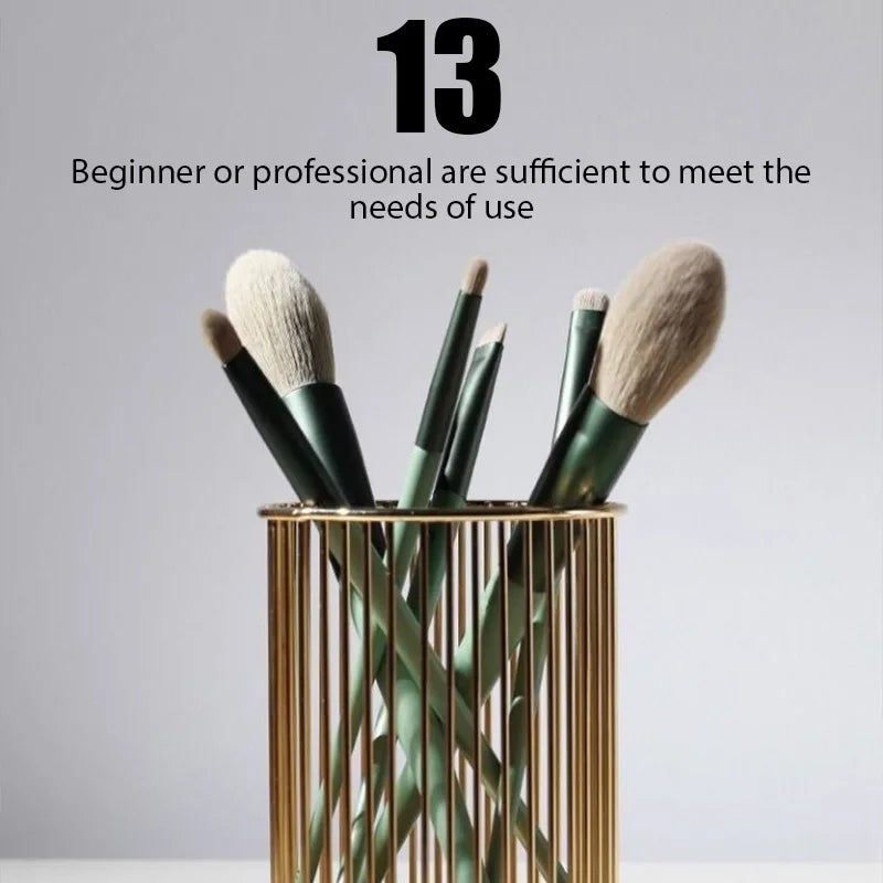 8-13 Pcs Soft Face Makeup Brushes Set Foundation Blush Powder Eye Shadow Highlighter Blending Make Up Cosmetic Brush Beauty Tool