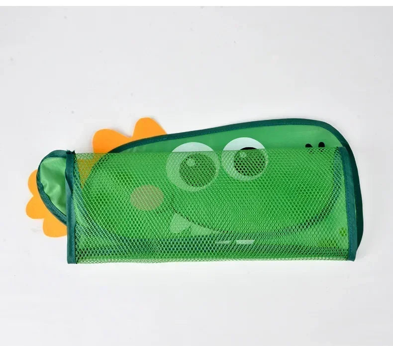 Organizer Kids Tidy Storage Suction Bathroom Bathtub Doll Hanging Bag  Dinosaur Animal Baby Bath Toys Basket Mesh Bag Water Toys