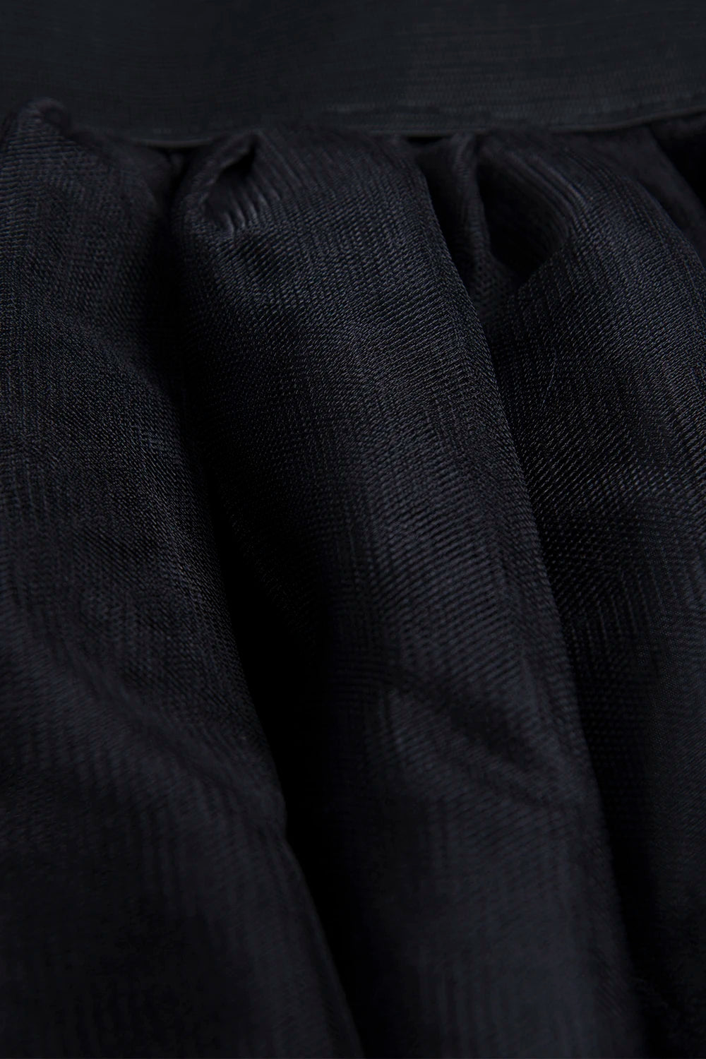 BABYONLINE Women Tiered Tulle High Low Skirts Elastic Waist Petticoat Puffy Long Tulle Skirt Female Maxi Skirt Free Size