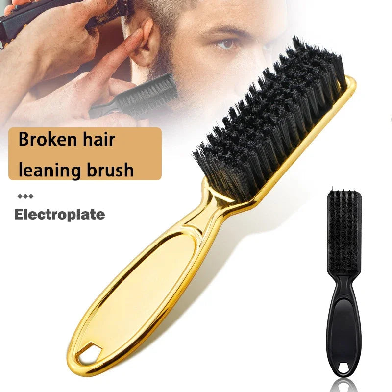 1pcs hair clipper neck dust removal brush men's facial dust removal tool beard cleaning brush hair styling tool