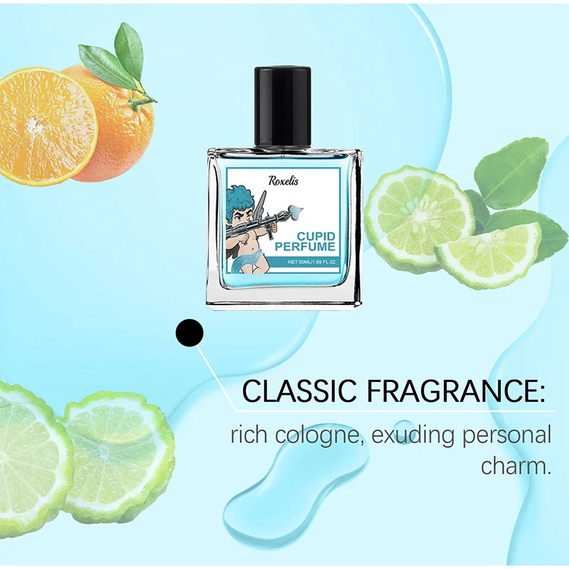 Cupid Cologne Perfume Pheromone Fragrance Spray of Man to Attract Women,Seductive Flirting Scent Female Dating,Angel Body Mist