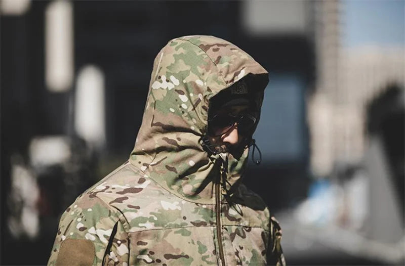 Winter Parkas Men Tactical Jackets Heating Militarmy Jacket Keep Warm Hooded Coats Windbreaker Multicam Thermal Camo Clothing