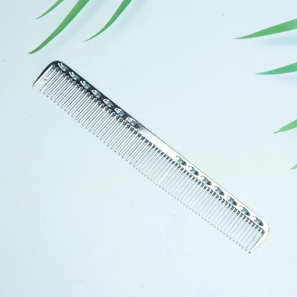 Space Aluminuml Hair Comb Pro Hairdressing Combs Расческа Для Волос Hair Cutting Dying Hair Brush Barber Tools Salon Accessaries