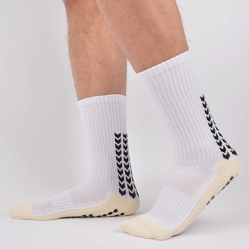 Sports Socks Anti-Slip Football Soccer Socks Thickened Breathable Football Socks Men Women Outdoor Running Cycling calcetines